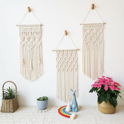 Macrame Boho Tapestry Wall Hanging Hand-woven Home Decoration - Loona Empire