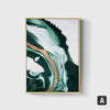 Green Canvas Art Paintings - Loona Empire