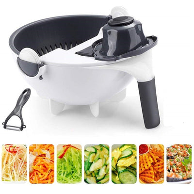Vegetable Cutter With Drain Basket - Loona Empire